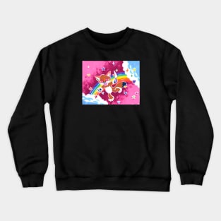 Stabby Stabby Kawaii Ookami Crewneck Sweatshirt